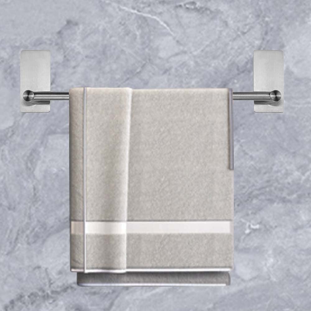 Amazon | Bosszi 3M 粘着タオル掛けSUS 304ステンレス製シンプルタオル